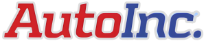 The image shows the word AutoInc. with Auto in red and Inc. in blue, written in a bold, modern font on a white background, evoking the feel of a professional auto repair Northglenn CO service.